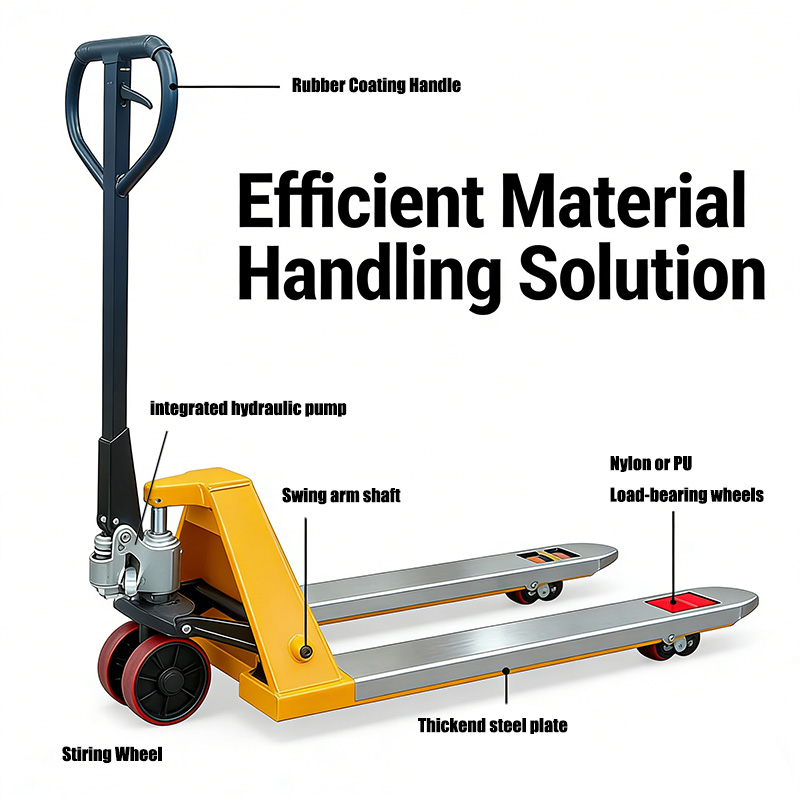 Hand Pallet Truck - Ręczny wózek paletowy hydrauliczny o udźwigu