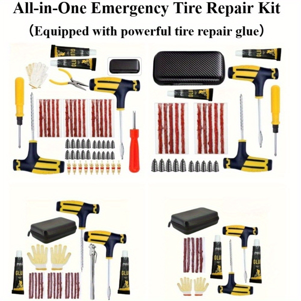 Heavy Equipment Maintenance - Uniwersalny zestaw do awaryjnej naprawy opon
