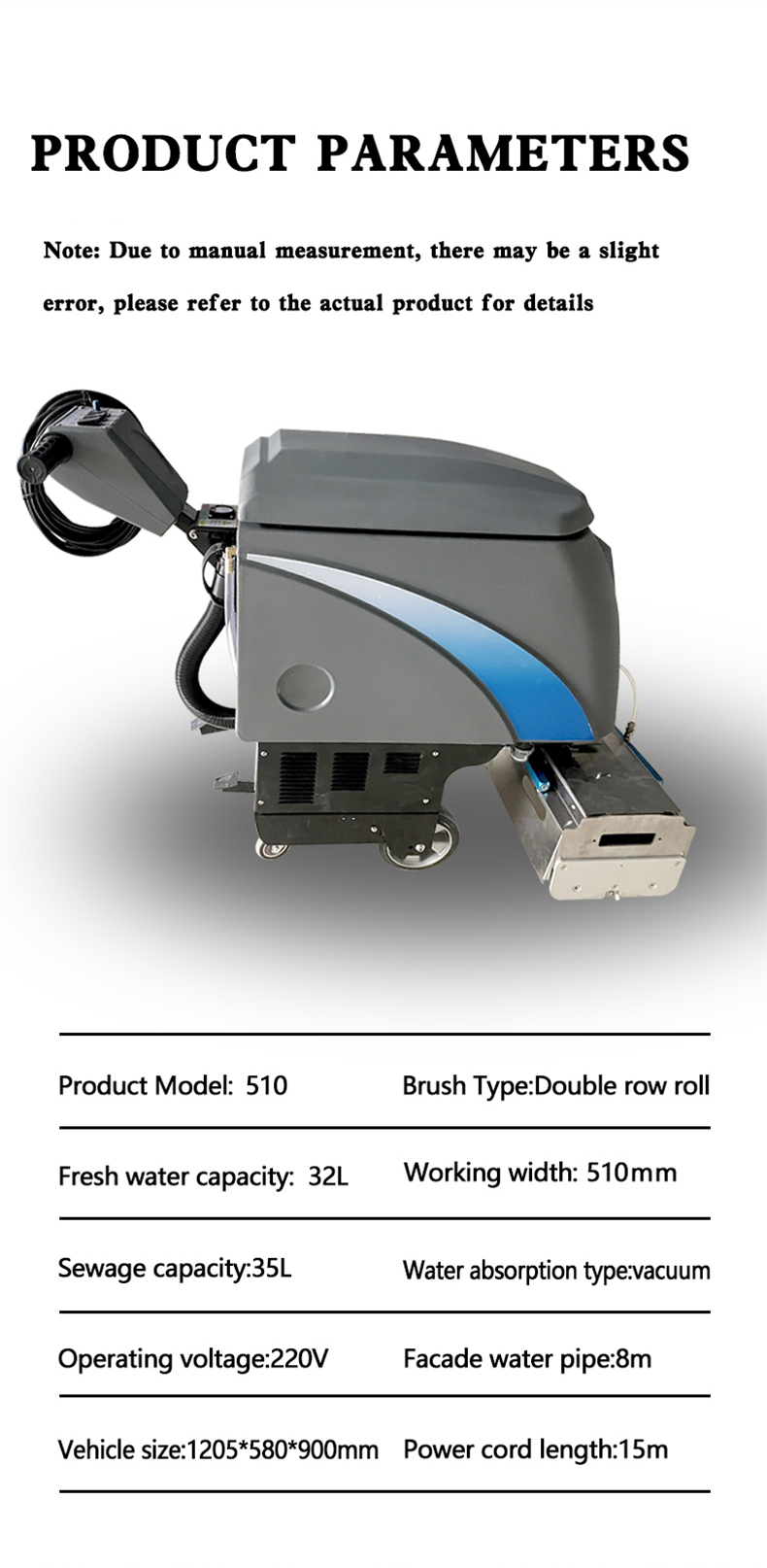 Elektryczna Mini Autonomiczna  – Industrial Floor Scrubber recenzja i cena