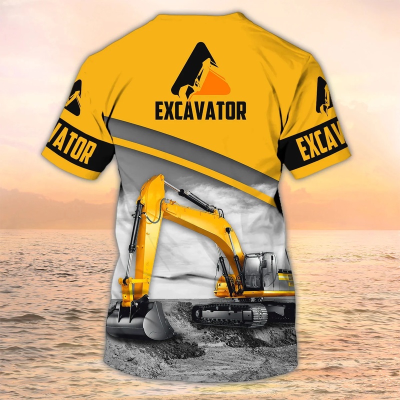 1 sztuka Koszulka męska z włas – Heavy Equipment Pictures recenzja i cena