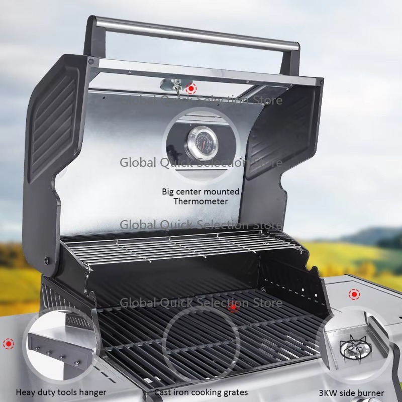 Wytrzymały grill gazowy bezdym – Heavy Equipment Business recenzja i cena